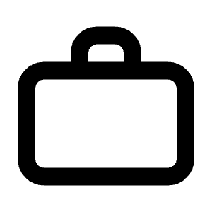 Suitcase Line Icon from Majesticons Line Set