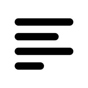 Text Align Left Icon from Majesticons Solid Set