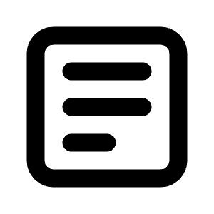 Textbox Line Icon from Majesticons Line Set