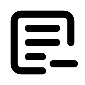 Textbox Minus Line Icon from Majesticons Line Set