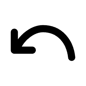 Undo Icon from Majesticons Solid Set