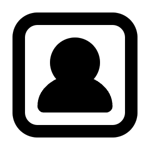 User Box Icon from Majesticons Solid Set