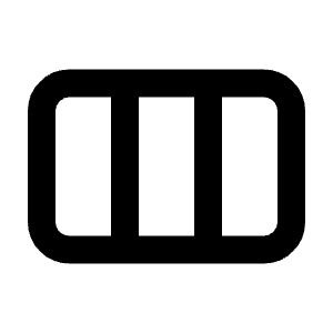 View Columns Line Icon from Majesticons Line Set