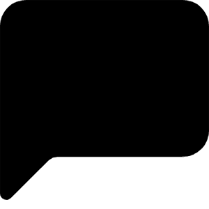 Chat Left Fill Icon from Bootstrap Set