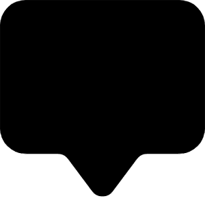 Chat Square Fill Icon from Bootstrap Set