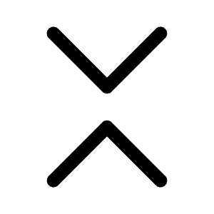 Chevron Contract Icon from Bootstrap Set