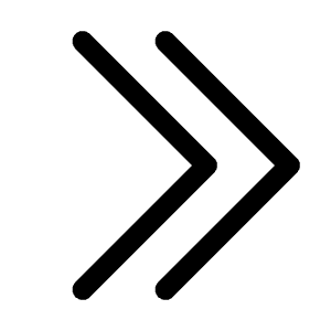 Chevron Double Right Icon from Bootstrap Set