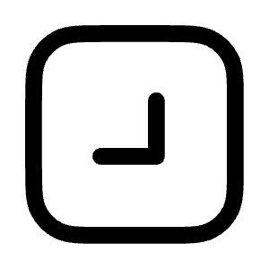Chevron Down Right Square Icon from Mynaui Line Set