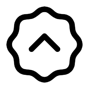 Chevron Up Waves Icon from Mynaui Line Set