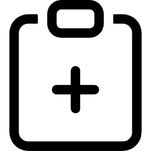 Clipboard Plus Icon from Bootstrap Set