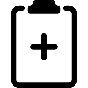 Clipboard2 Plus Icon from Bootstrap Set