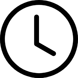 Clock Icon from Bootstrap Set