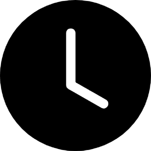 Clock Fill Icon from Bootstrap Set