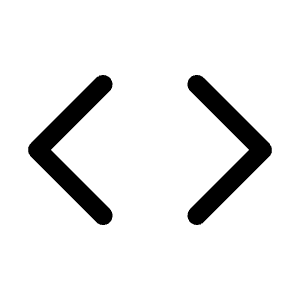 Code Icon from Bootstrap Set