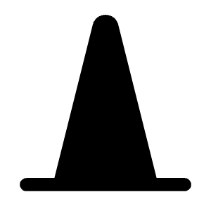 Cone Icon from Bootstrap Set