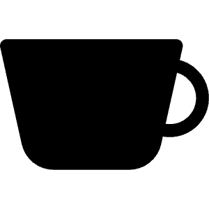 Cup Fill Icon from Bootstrap Set