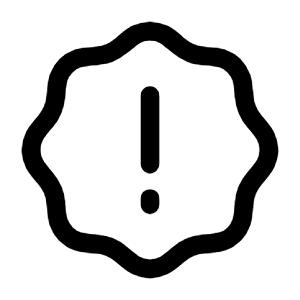 Danger Waves Icon from Mynaui Line Set