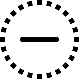 Dash Circle Dotted Icon from Bootstrap Set