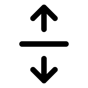 De Compress Icon from Iconoir Regular Set