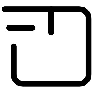 Delivery Icon from Iconoir Regular Set