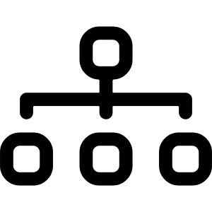Diagram 3 Icon from Bootstrap Set