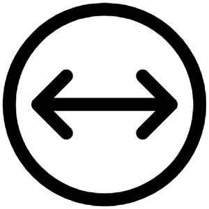 Diameter Icon from Iconoir Regular Set