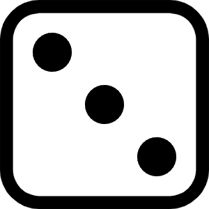 Dice 3 Icon from Bootstrap Set
