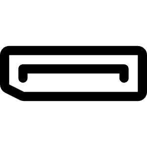 Displayport Icon from Bootstrap Set