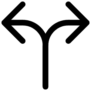 Divide Icon from Iconoir Regular Set