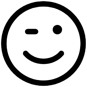 Emoji Blink Left Icon from Iconoir Regular Set