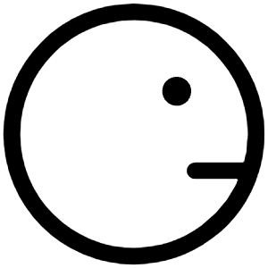 Emoji Look Right Icon from Iconoir Regular Set