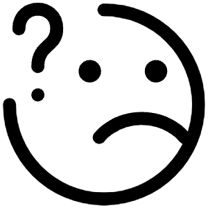 Emoji Puzzled Icon from Iconoir Regular Set