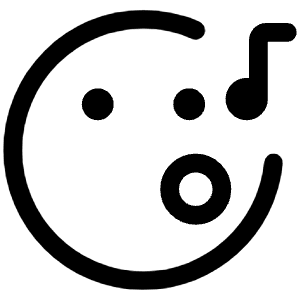 Emoji Sing Right Note Icon from Iconoir Regular Set