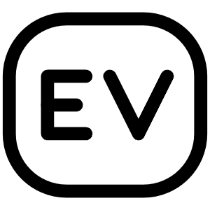 Ev Tag Icon from Iconoir Regular Set