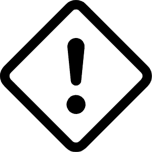 Exclamation Diamond Icon from Bootstrap Set