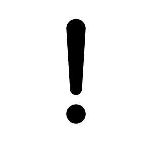 Exclamation Lg Icon from Bootstrap Set