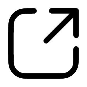 External Link Icon from Mynaui Line Set