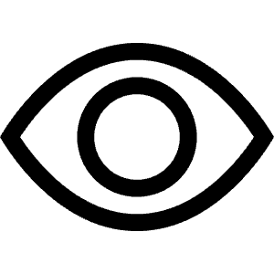 Eye Icon from Bootstrap Set