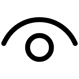 Eye Icon from Iconoir Regular Set