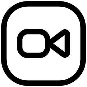 Facetime Icon from Iconoir Regular Set