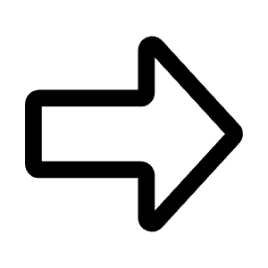 Fat Arrow Right Icon from Mynaui Line Set