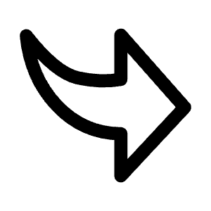 Fat Corner Down Right Icon from Mynaui Line Set