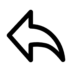 Fat Corner Up Left Icon from Mynaui Line Set