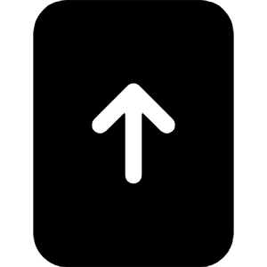 File Arrow Up Fill Icon from Bootstrap Set