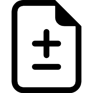 File Earmark Diff Icon from Bootstrap Set