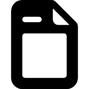 File Earmark Post Fill Icon from Bootstrap Set