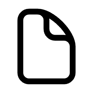 File Icon from Mynaui Line Set