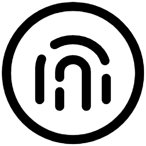 Fingerprint Circle Icon from Iconoir Regular Set
