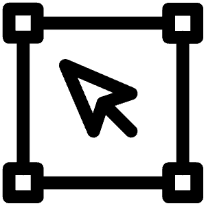 Frame Select Icon from Iconoir Regular Set