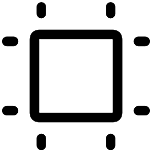 Frame Tool Icon from Iconoir Regular Set